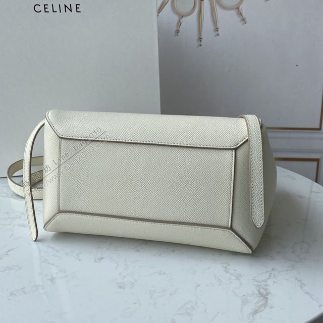 Celine女包 賽琳經典款大號女包 Celine belt bag 掌紋牛皮鯰魚包 189103  slyd2201